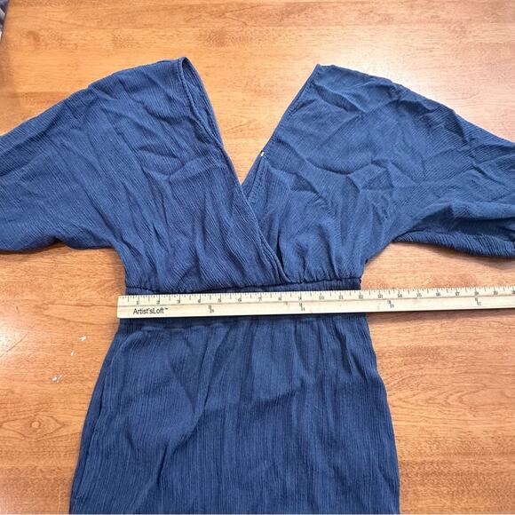 Mara Hoffman Nami Maxi Dress Blue Size XS/Small Boho REVOLVE Floor Length Fairy - Picture 10 of 13